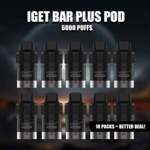 IGET Bar Plus Pod 6000Puffs Watermelon Mint Ice