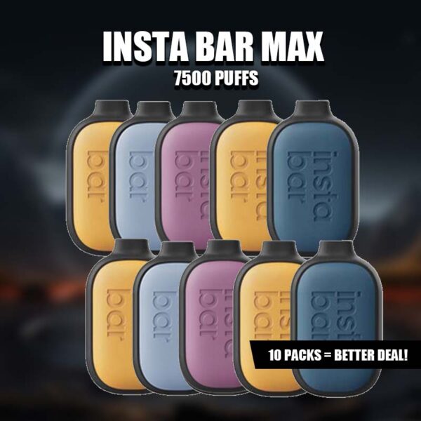insta bar 7500Puffs Strawberry Kiwi