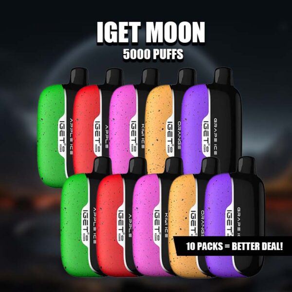 IGET Moon 5000Puffs Double Apple Ice