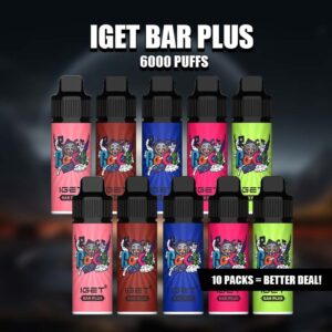 IGET Bar Plus 6000Puffs Strawberry Watermelon Ice
