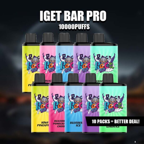 IGET Bar Pro 10000Puffs Blueberry Ice