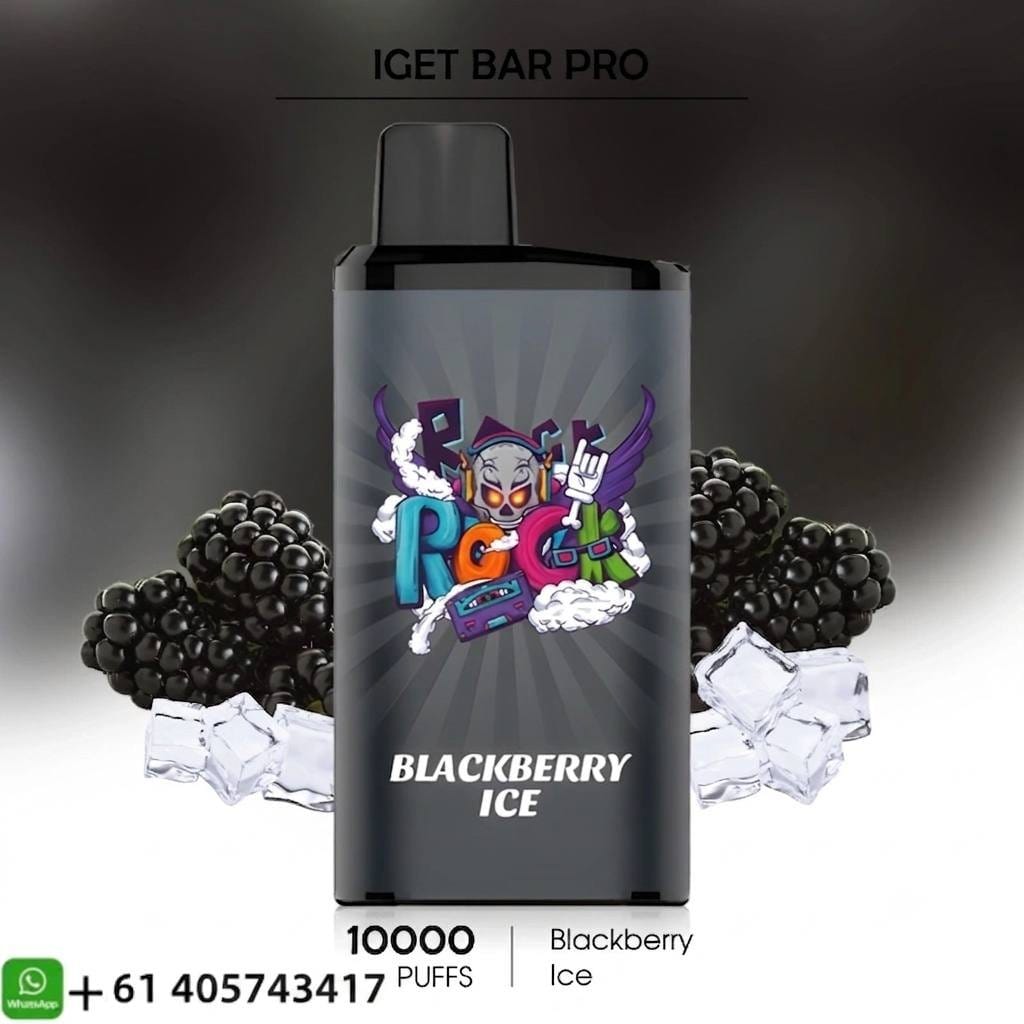 photo_2026-07-13_11-53-59.jpg IGET Bar Pro Blackberry Ice 10000 Puffs - Image 1