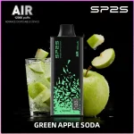 SP2S AIR Green Apple Soda 12000 Puffs