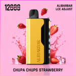 ALIBARBAR Ice Adjust 12000 Puffs Chuppa chupps strawberry