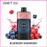 IGET One Blueberry Raspberry 12000 puffs