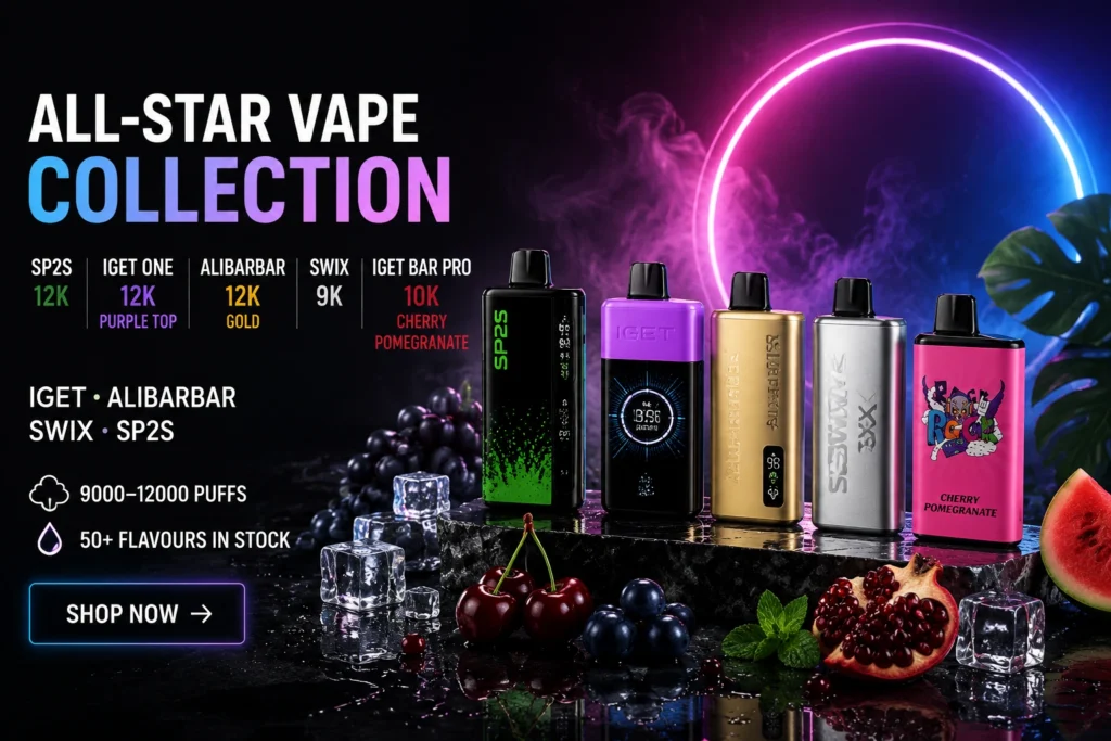 Best Disposable Vape Flavours Australia: IGET, Alibarbar, SP2S & SWIX Flavour Guide 2026